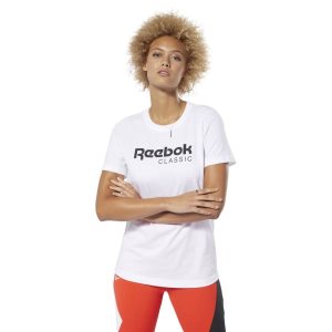 Reebok Classic T Shirt Damen - Weiß - DE 416-GAH